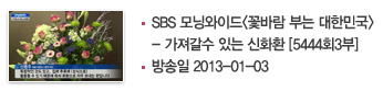 SBS 모닝와이드 방송화면